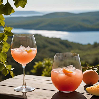 Summer Melon Rosé Sangria