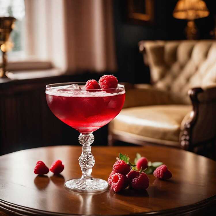 image Raspberry-Lemon Saint-Raphaël Cocktail
