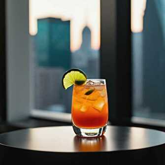 Non-Alcoholic Spicy Passion Fruit Cocktail