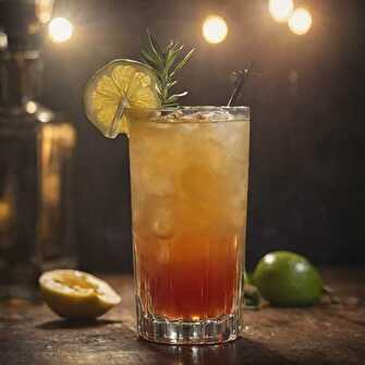Tropical Vodka Passion Cocktail