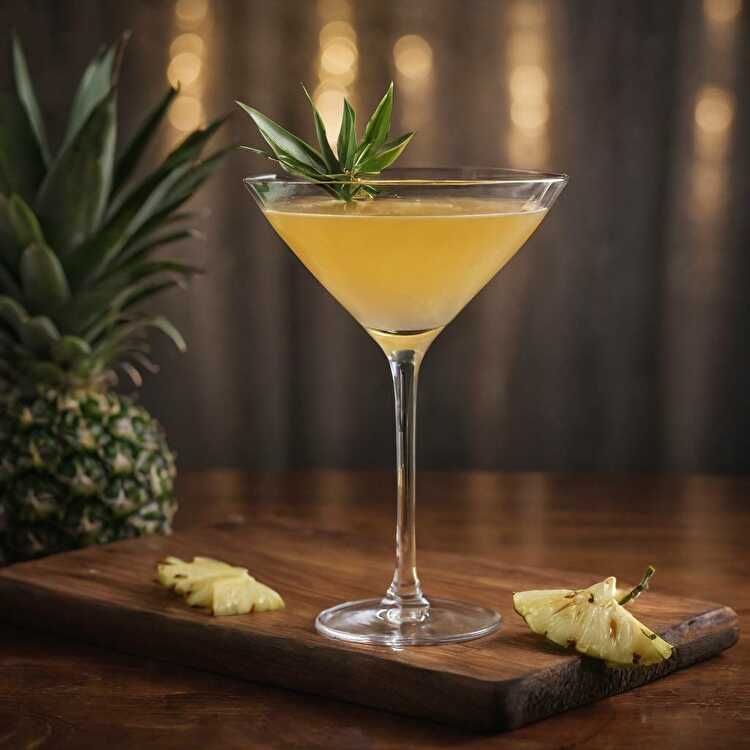 image Pineapple and Ginger Martini