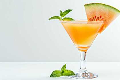 Refreshing Melon Martini