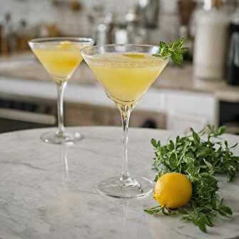Sparkling Bison Grass Cocktail